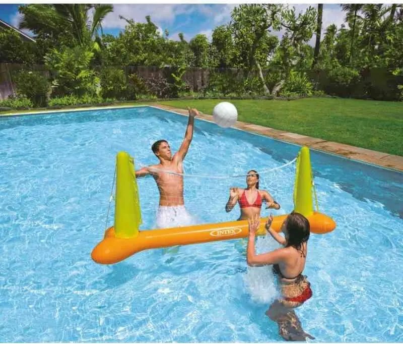 Rete da pallavolo galleggiante gonfiabile Intex
