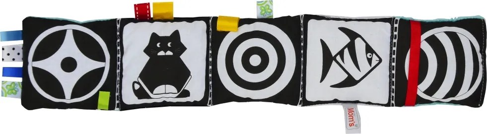 Mom's Care - paracolpi appendibile per lettini - Colori contrastanti