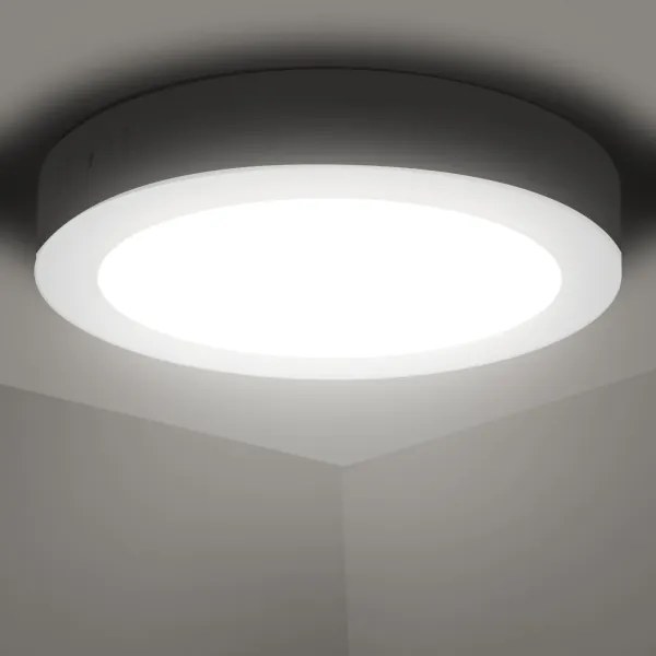 Aigostar - LED Plafoniera LED/12W/230V diametro 17,4 cm 4000K bianco