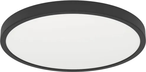 Eglo 901301-LED Plafoniera FUEVA LED/17W/230V 2700/4000/6500K Ø 38,9 cm nera