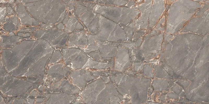 Mexen Rubble Grey gres smaltato rettificato G1, piastrella da pavimento e parete 120 x 60 cm, carving - TL401-120-060-02