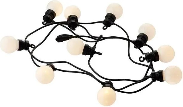Catena luminosa 10 lampadine lunghezza 300 cm Lucas Matte - Sirius