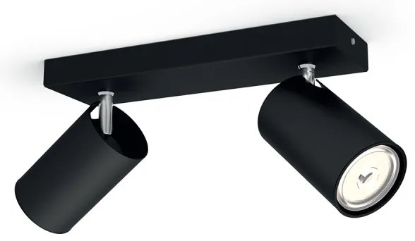 Philips 50592/30/PN - Faretto MYLIVING KOSIPO 2xGU10/5,5W/230V