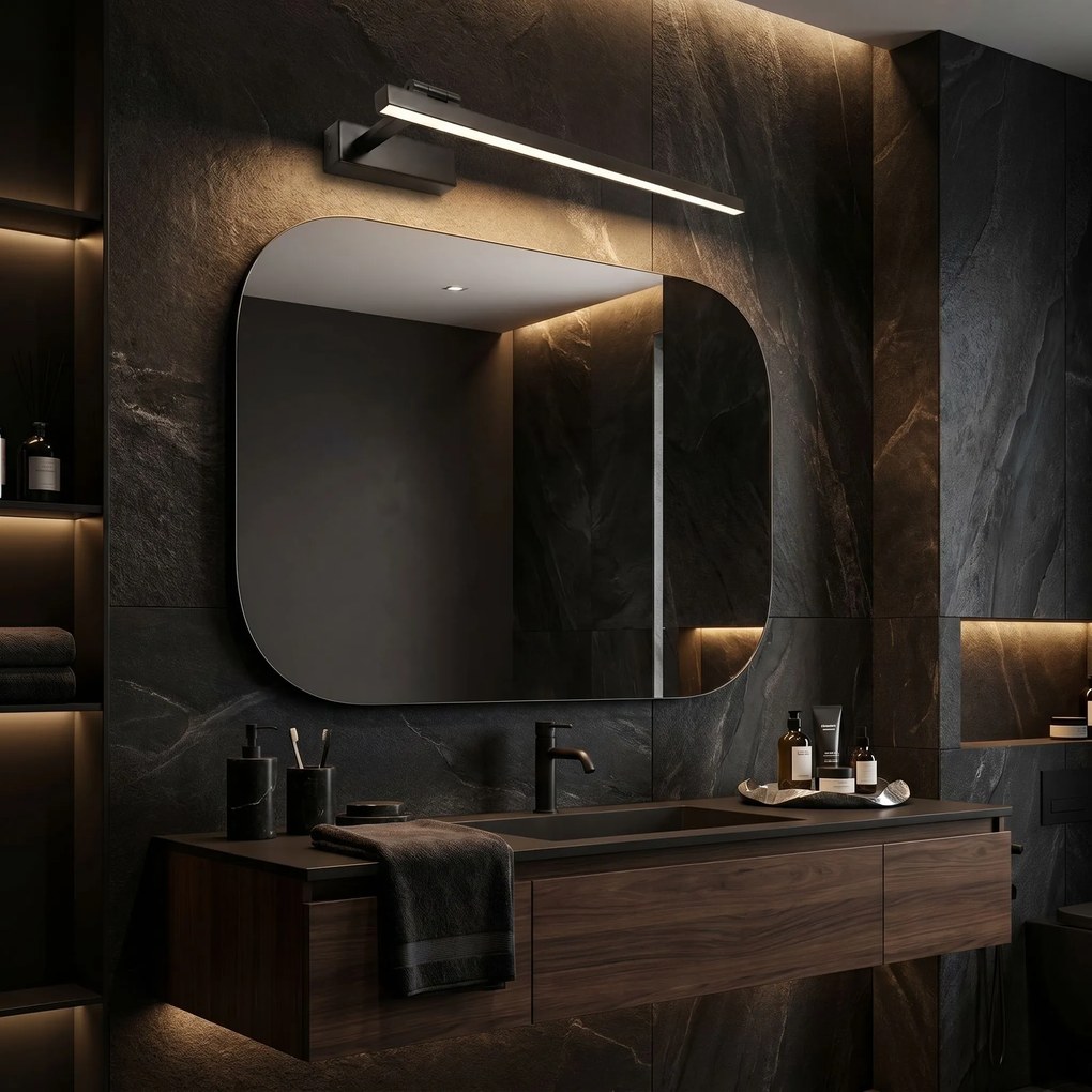 Applique da bagno LED SWE035-1W 60cm BLACK