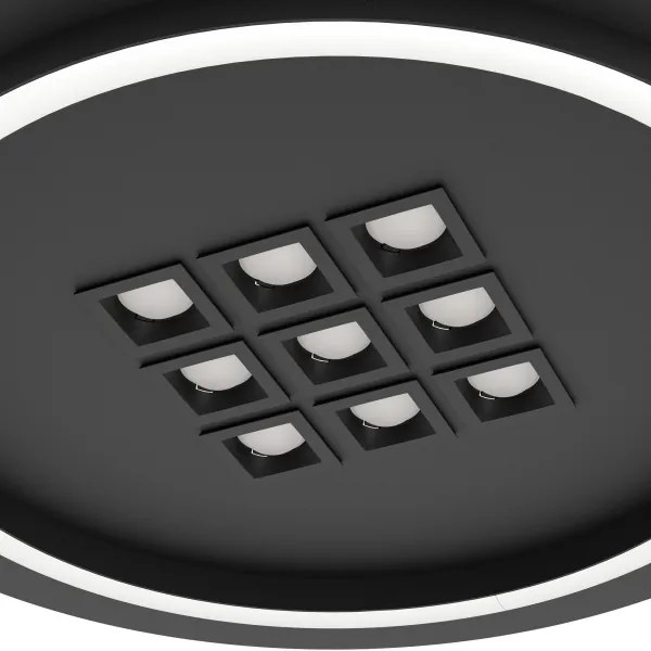 Eglo 901191 - Plafoniera LED dimmerabile BALAZOTE LED/21,4W/230V nero +RC