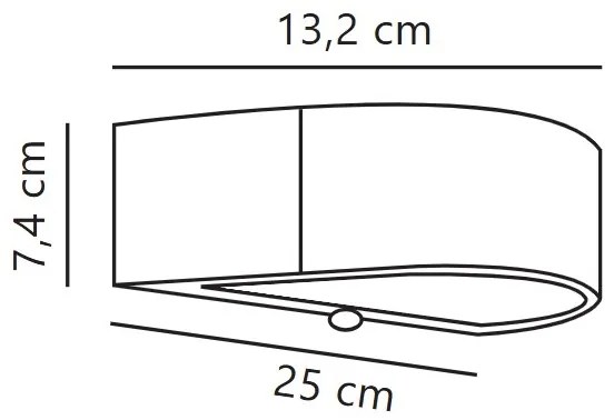 Nordlux - Lampada solare da parete LED MONAY 5W 5V IP44 con sensore