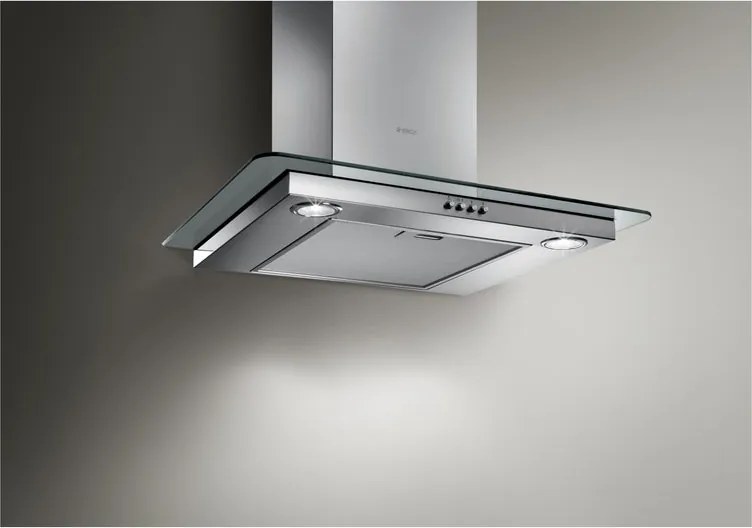 Cappa a parete Flat Glass IX/A/60 ELICA argento L 60 cm