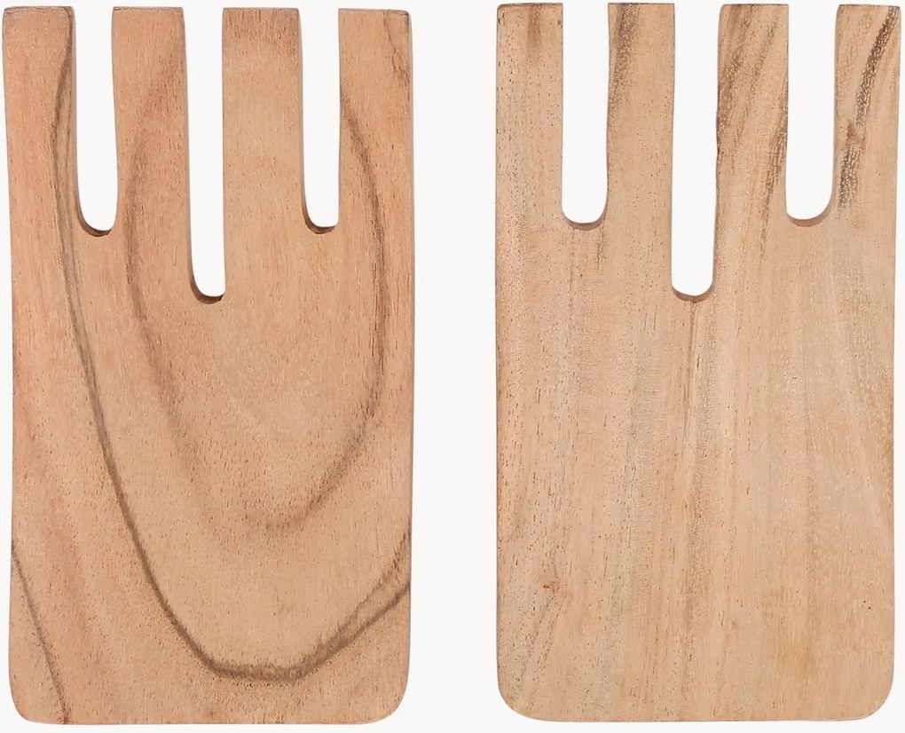 Set di 2 posate da insalata in legno di acacia Dalbert