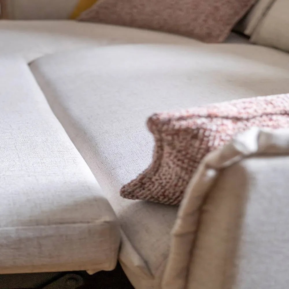 Divano letto grigio chiaro Charming Charlie - Miuform