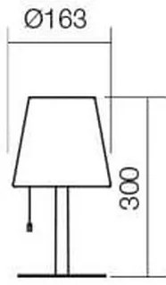 Redo 90166 - Lampada da tavolo LED RGB per esterno dimmerabile PINO LED/2,6W/230V IP44