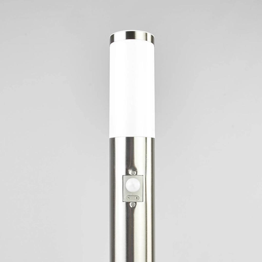 Lindby Kristof - lampioncino in acciaio con sensore