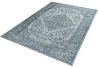 Tappeto blu chiaro Jacquard 150x80 cm Argentella