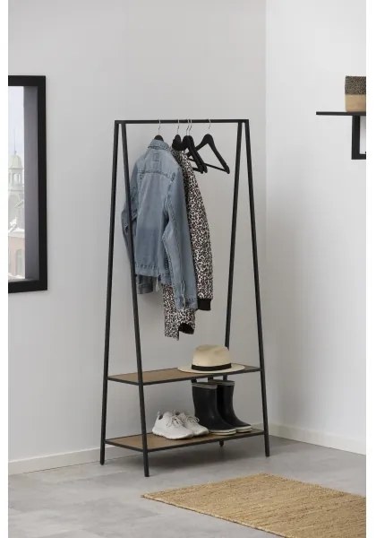 Appendiabiti SARON rovere/nero