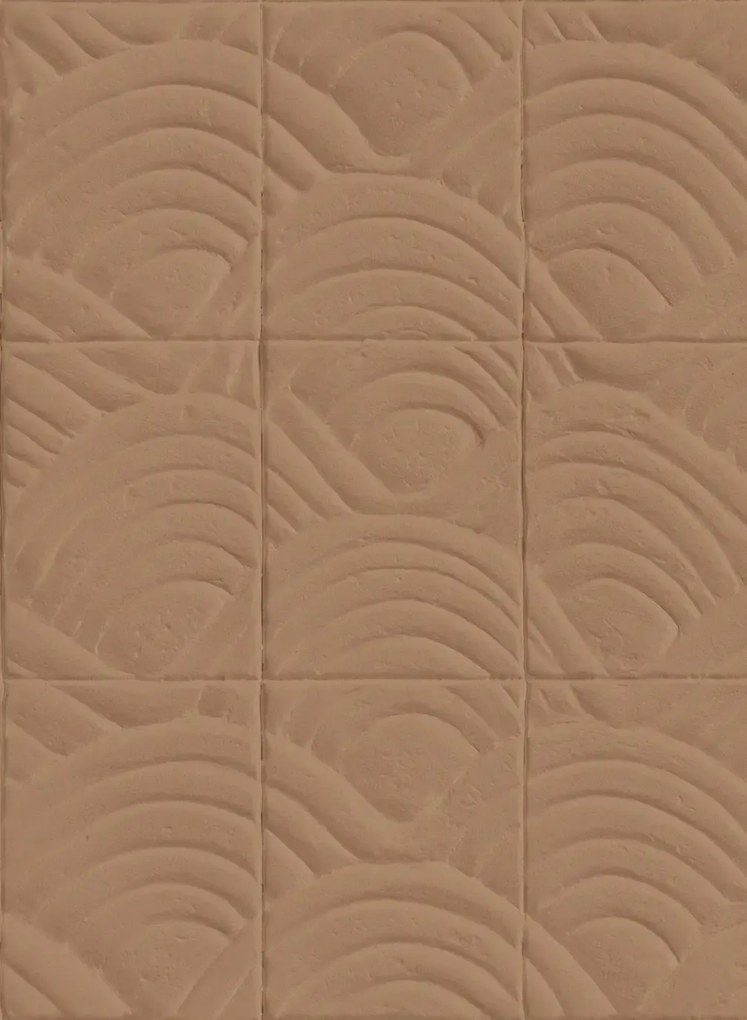 Arte International Carta da parati Terracotta - Almond