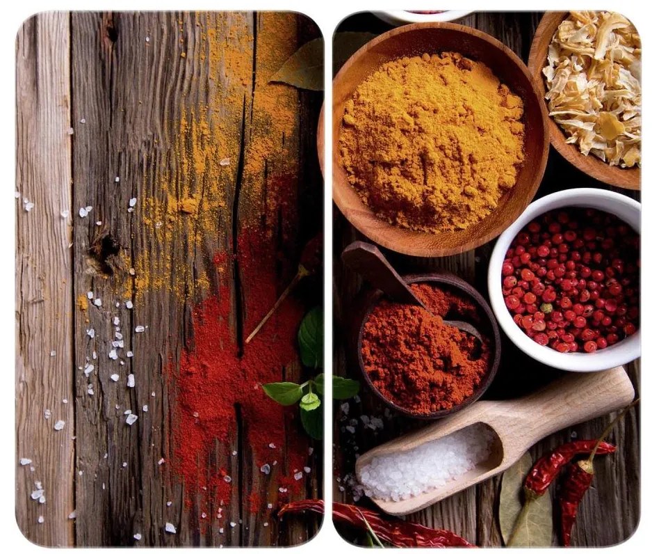 WENKO 2521467100 - Copertura per piano 30x52 cm multicolore/grigio/trasparente