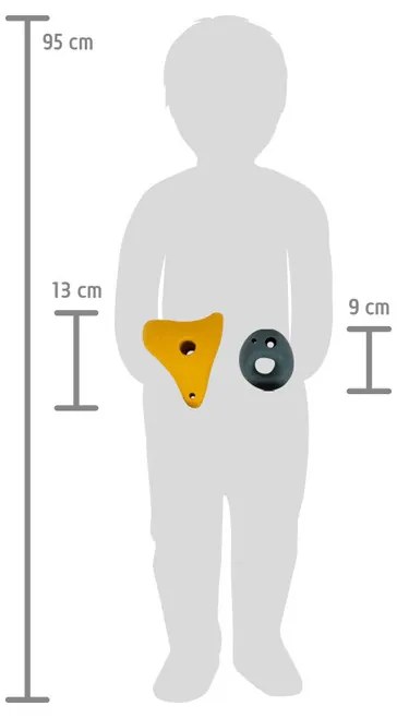 Prese per l'arrampicata Adventure