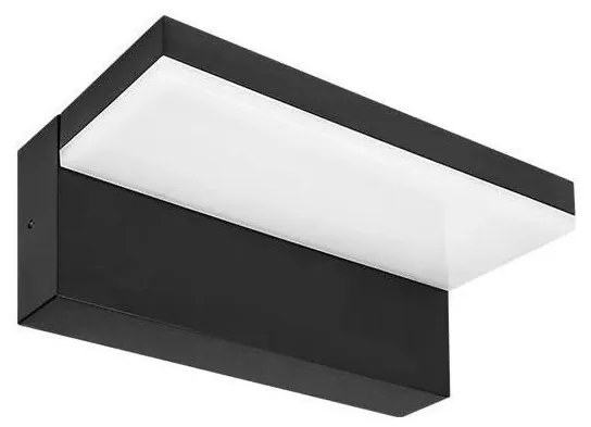 Lampada da parete LED per esterni LED/9W/230V 4000K IP44 nera