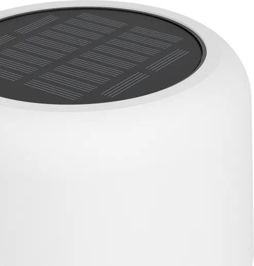 Eglo 901893 - Lampada solare da terra a LED ROCCANOVA LED/2,8W/3,7V IP44 bianca