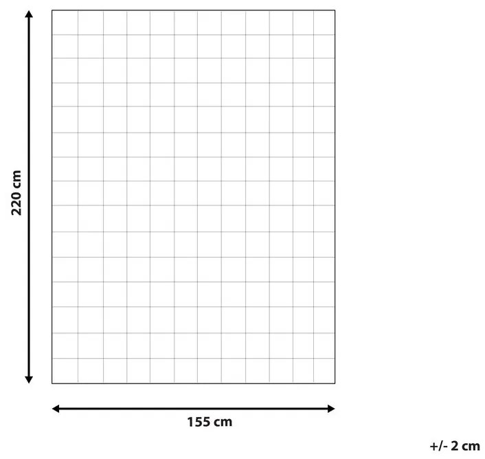 Piumone doppio strato 4 stagioni 155 x 220 cm JANNU Beliani