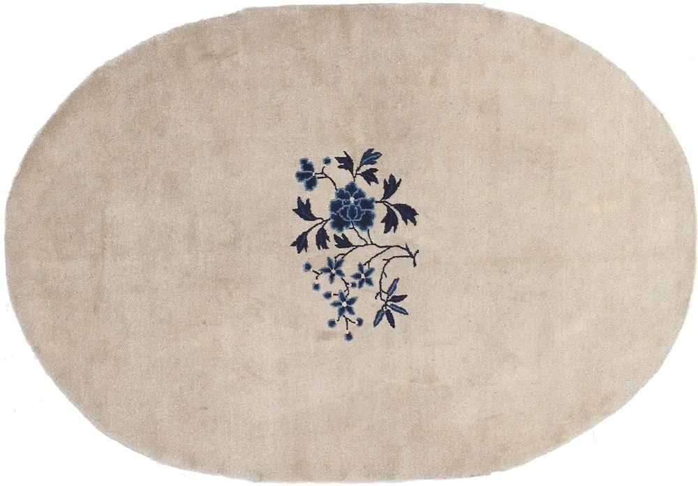 Peking Tappeto 120 x 180 Beige (Cina) Annodato A Mano