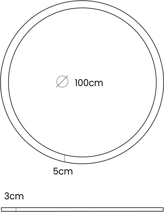Palestrina per bambini grigia ø 100 cm – Meowbaby