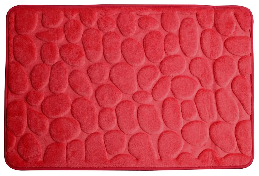 Duschy Rimini tappetino da bagno 95x60 cm rettangolare rosso 765-80