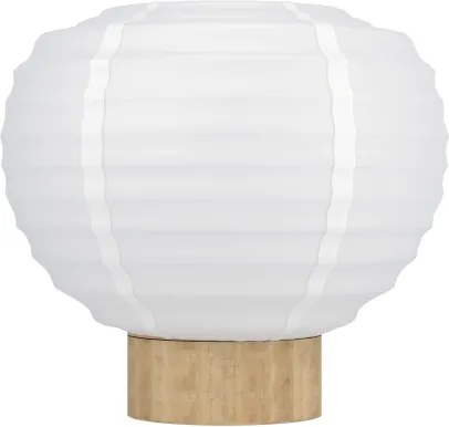 Eglo 44067 - Lampada da tavolo SUMMERHILL 1xE27/40W/230V bianco/beige