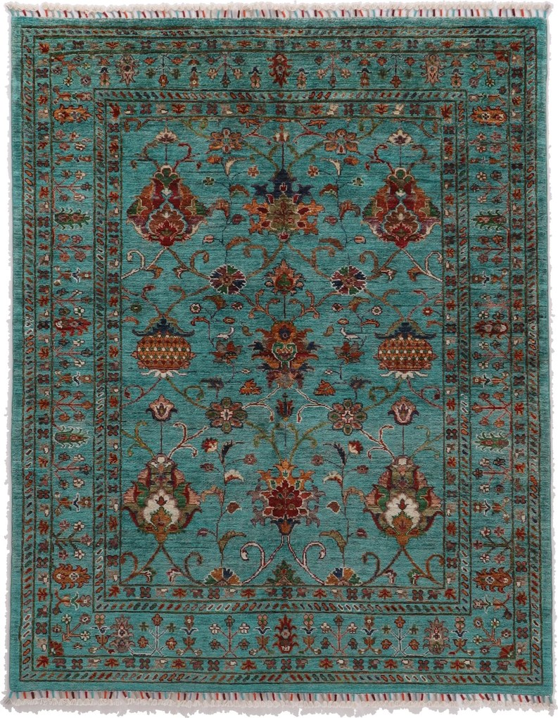 Samarkand Tappeto orientale 200 x 160 (Afghanistan) Annodato A Mano