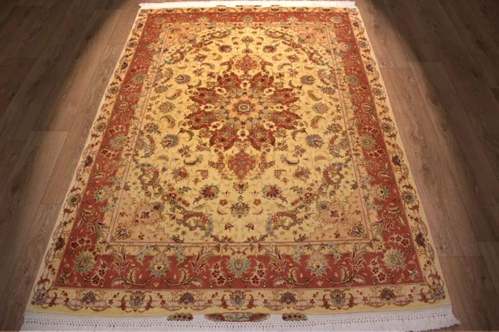 Tabriz Tappeto persiano 210 x 150 (Iran) Annodato A Mano