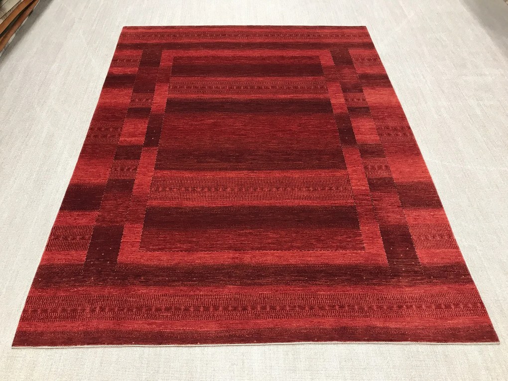 Loribaft Tappeto persiano 330x260 Rosso (Iran) Annodato A Mano