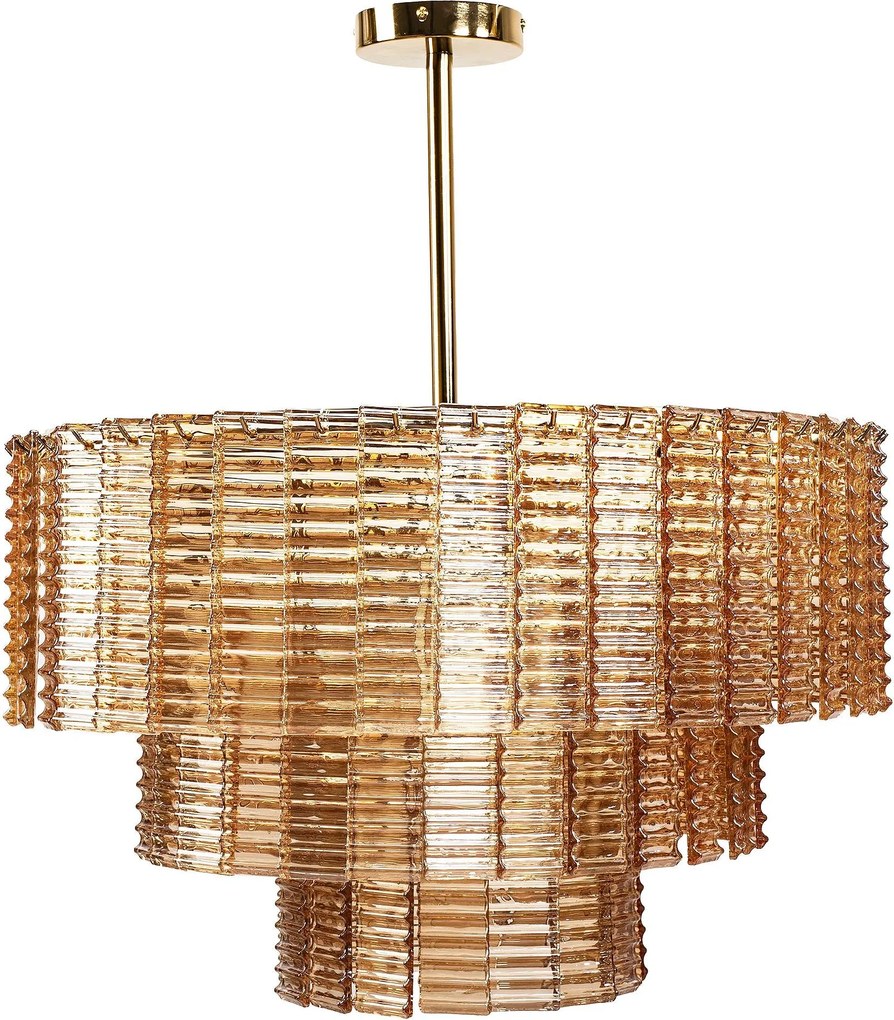 Lampadario a Sospensione da Soffitto APP1677-8CP Marrone