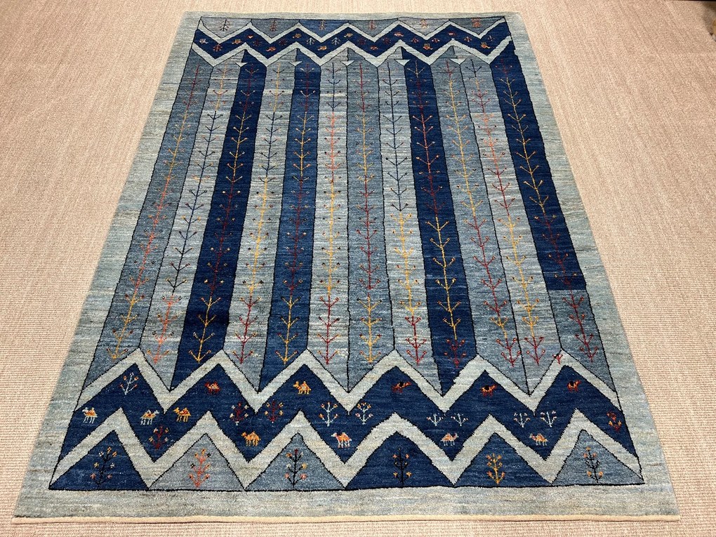 Gashguli Tappeto persiano 170x240 Blu (Iran) Annodato A Mano