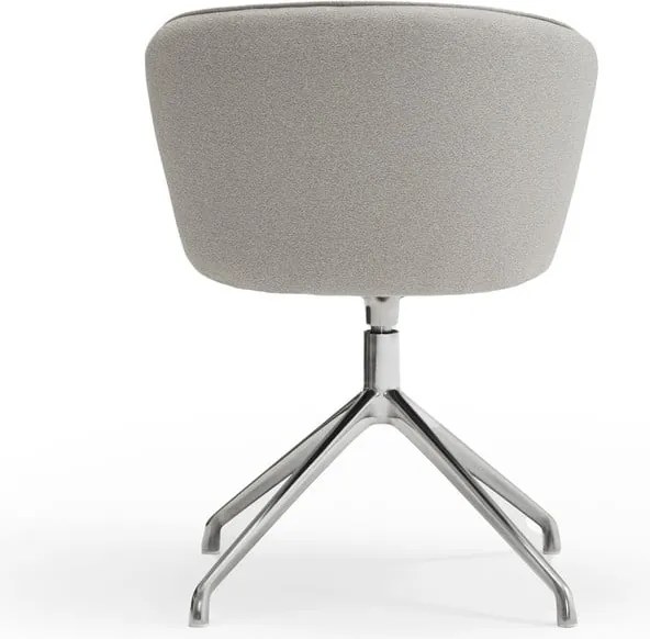 Set di sedie da pranzo grigio chiaro in imbottito 2 pz Add – Teulat