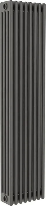 Termosifone in acciaio tubolare 4 colonne 8 elementi interasse 1935 mm ERCOS Comby antracite