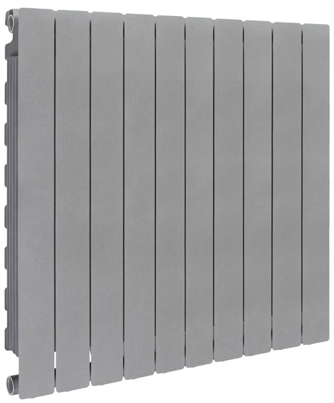 Radiatore acqua calda PRODIGE MODERN in alluminio, 10 elementi, interasse 800 mm, graphite