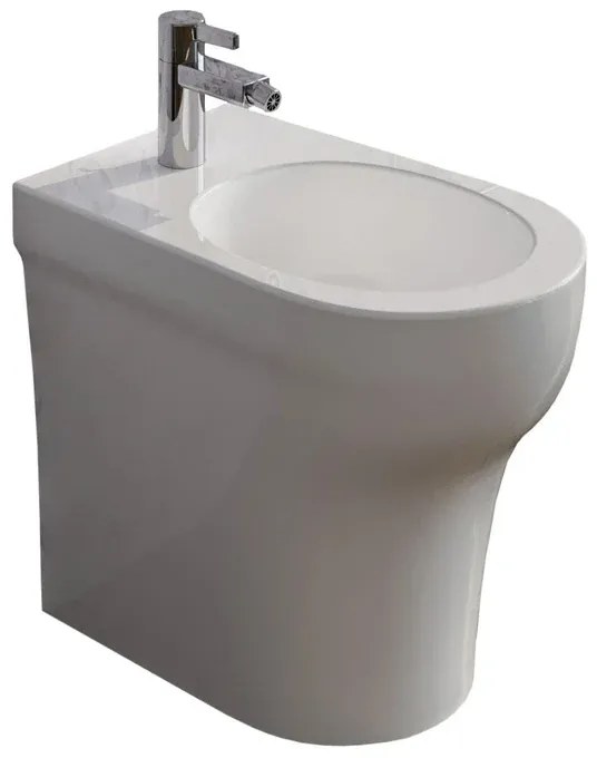 Bidet filomuro Blue L 36 x H 42 x P 54.5 cm bianco