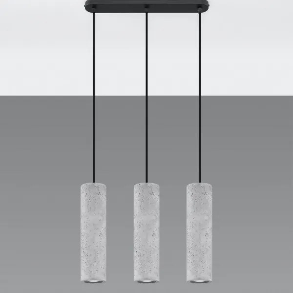 Lampadario a sospensione con filo LUVO 3xGU10/40W/230V