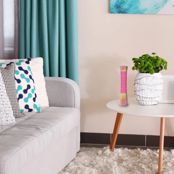 Rabalux 7027 - Lampada lava MINKA 1xGY6,35/20W/230V rosa