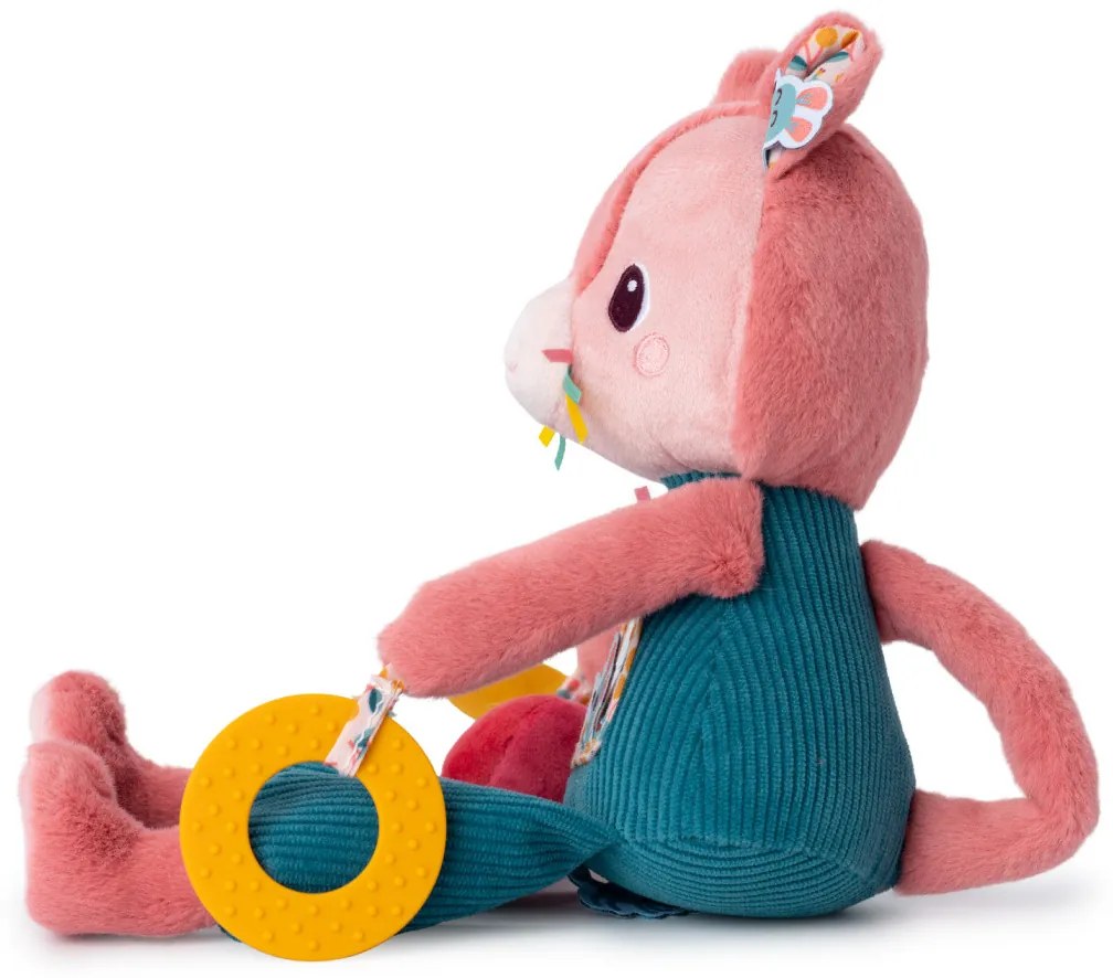 Lilliputiens - Giocattolo di stoffa con attività - Jeanne la gattina