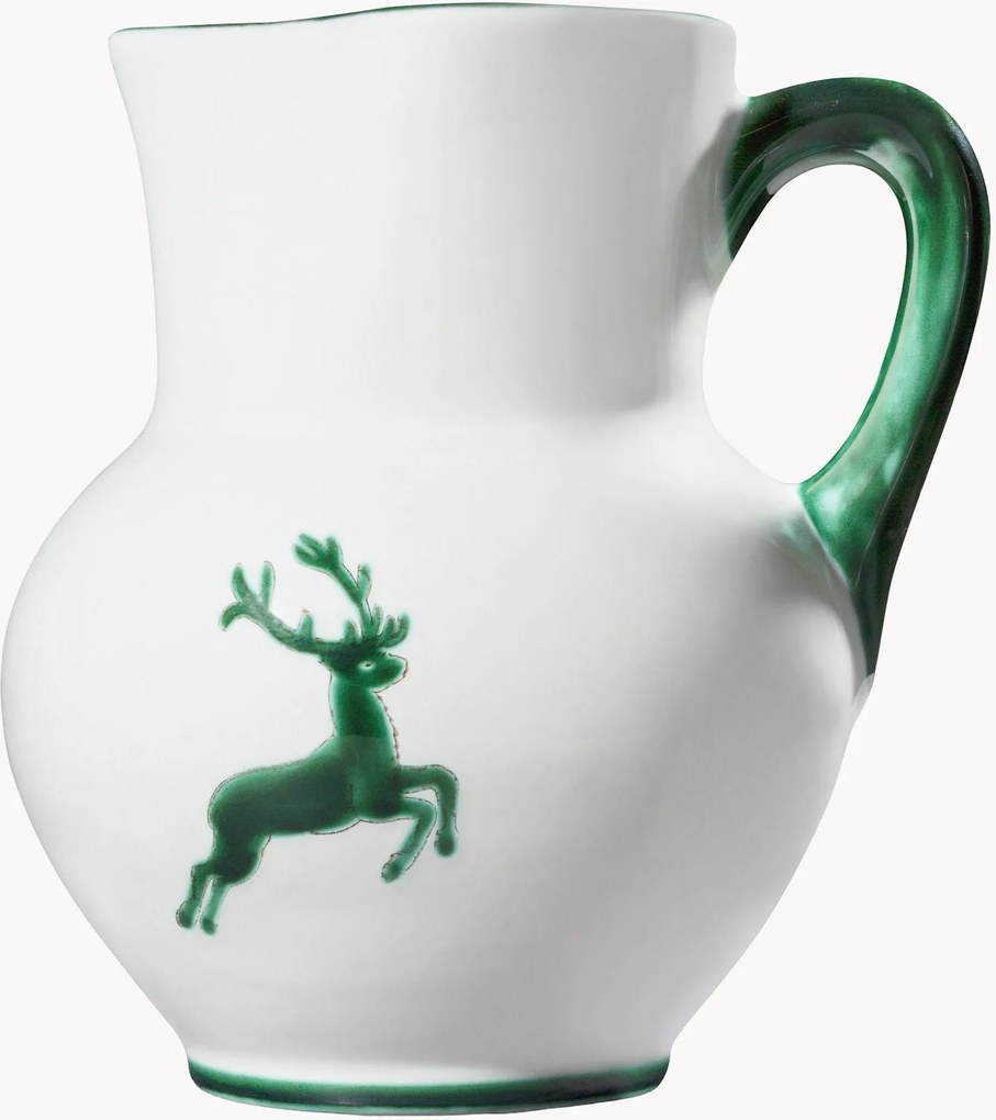 Caraffa fatta a mano Grüner Hirsch, 1 L