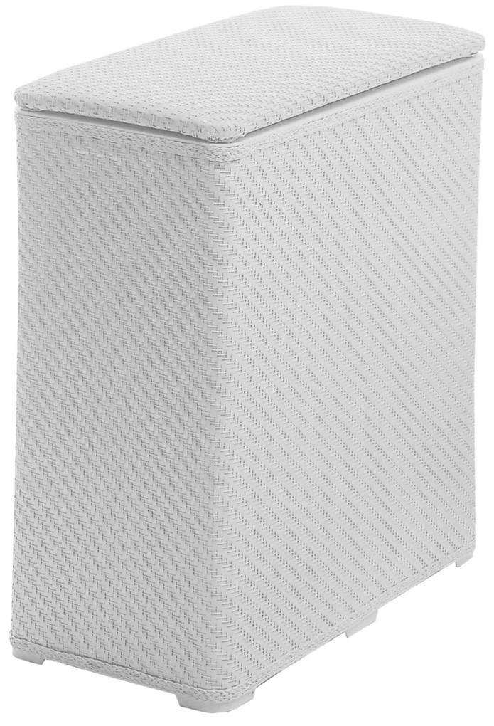 Portabiancheria Salvaspazio 70 Lt Gedy "Ambrogio" Bianco