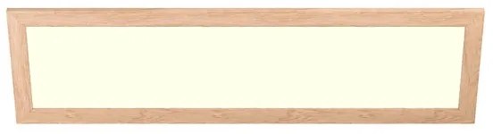 Eglo-LED RGBW pannello da soffitto sovrapposto SALOBRENA-C LED/34W/230V marrone + telecomando