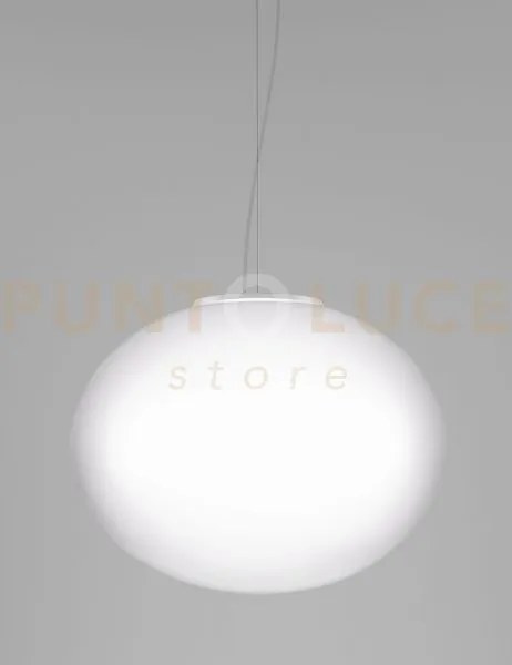 Lucciola sospensione g bianco satinato e bianco opaco 1 l22ff led 2...