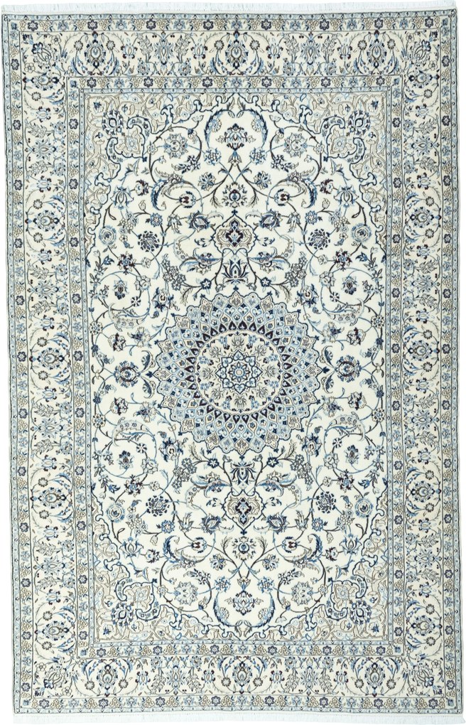Nain Tappeto 200 x 310 Beige (Iran) Annodato A Mano