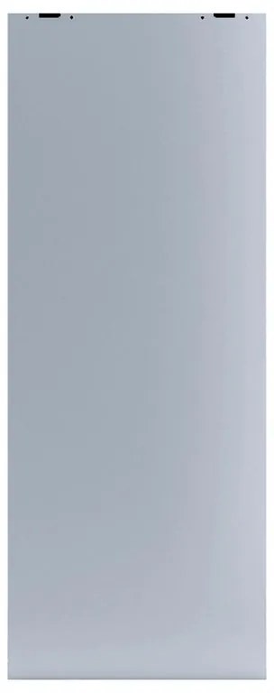 Anta per porta scorrevole Secret satin in cristallo grigio / argento L 93 x H 212 cm