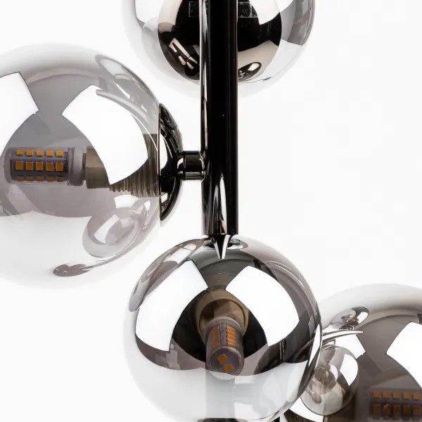 Brilagi - Lampada da tavolo LED MILLA 4xG9/3W/230V cromo lucido/fumé