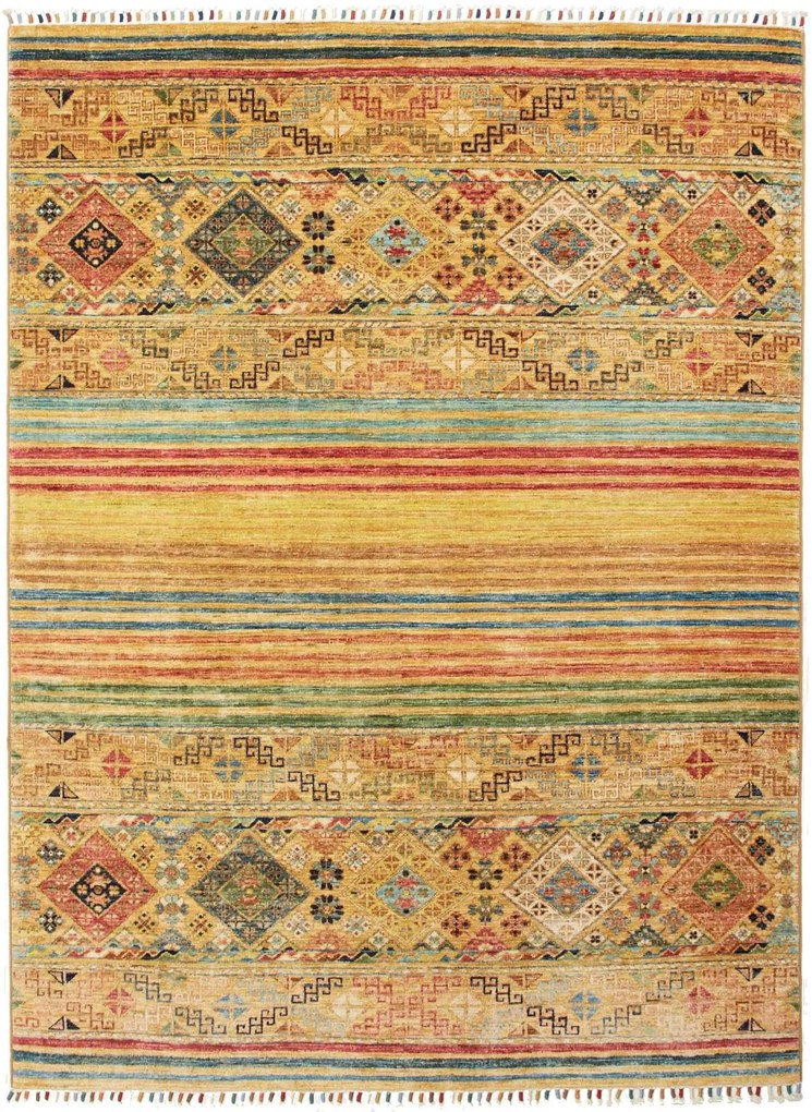 Samarkand Tappeto 200x150 (Pakistan) Annodato A Mano