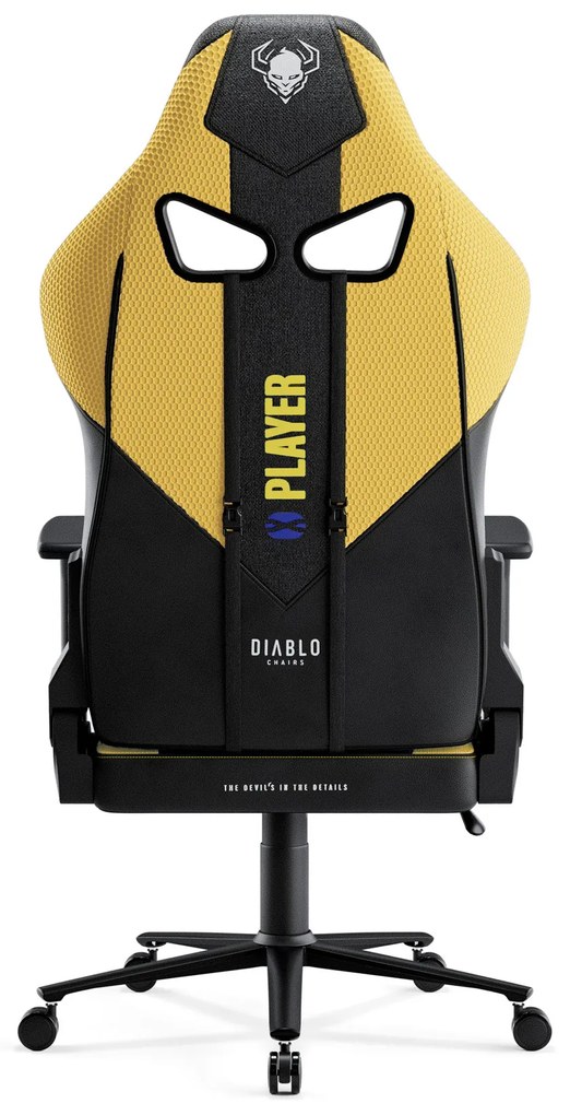 Sedia da gaming Diablo X-Player 2.0 In Materiale Normal Size: Dark Sunflower