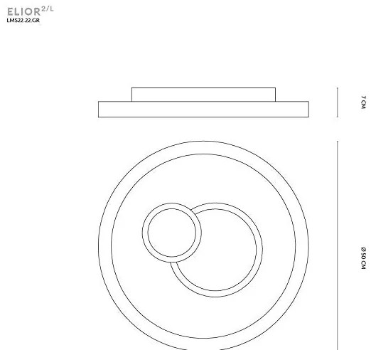 Luminascente elior 2/l