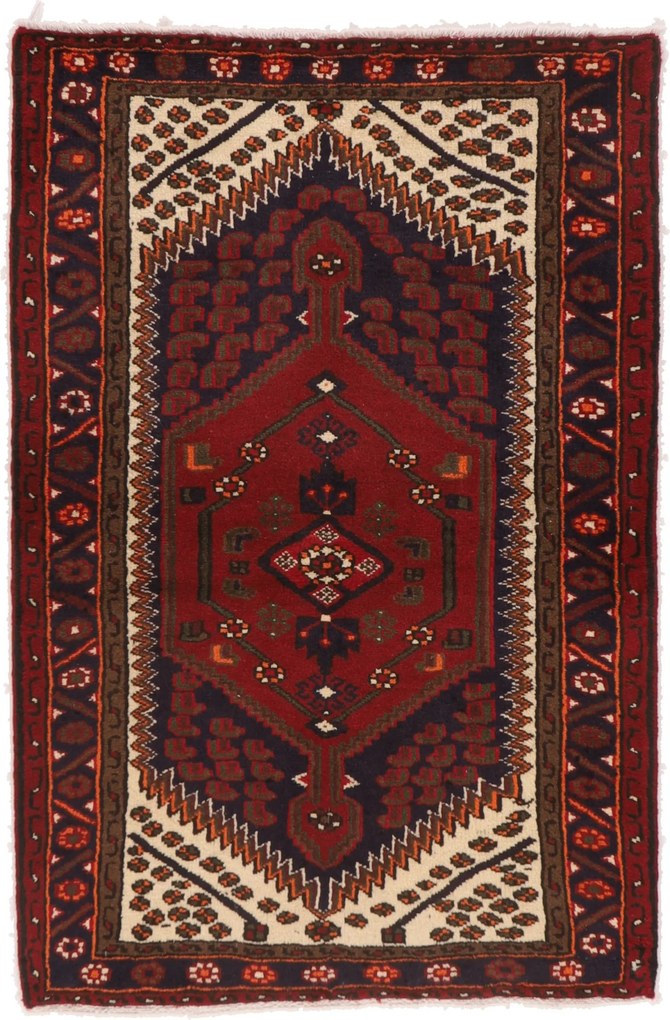 Hamedan Tappeto persiano 100x150 (Iran) Annodato A Mano